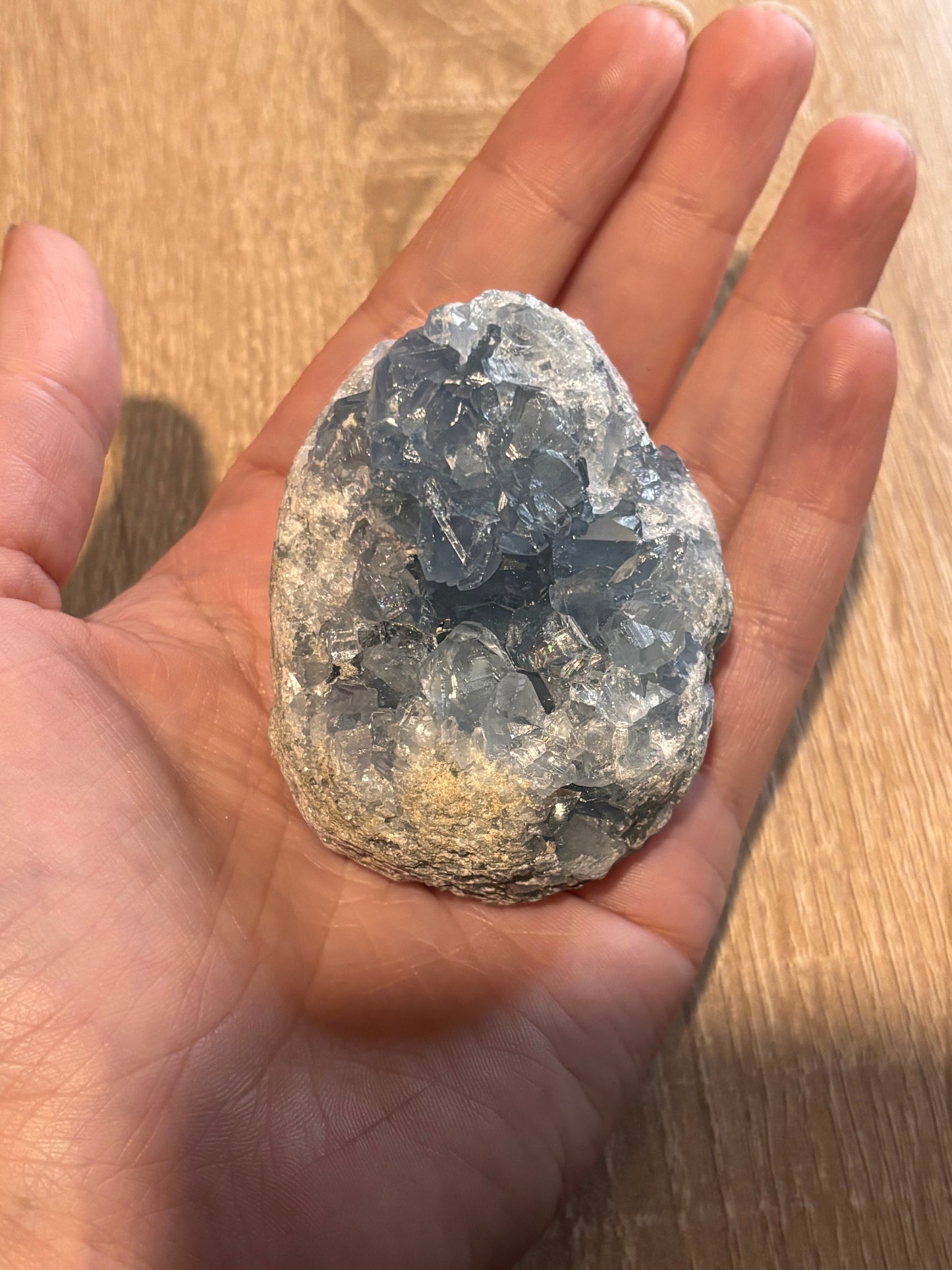 Géode Célestine 211g- 227g