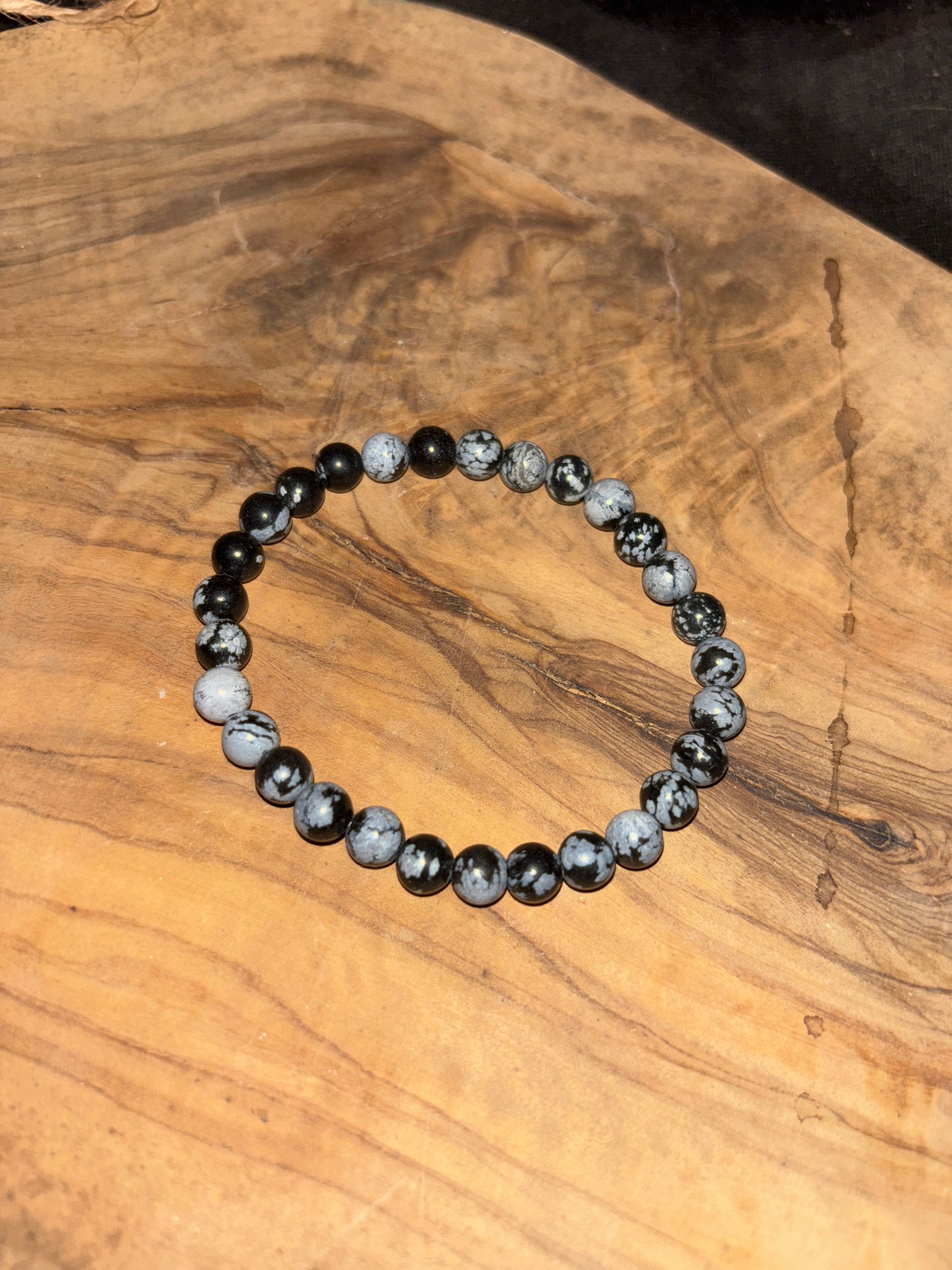 Obsidienne flocon de neige