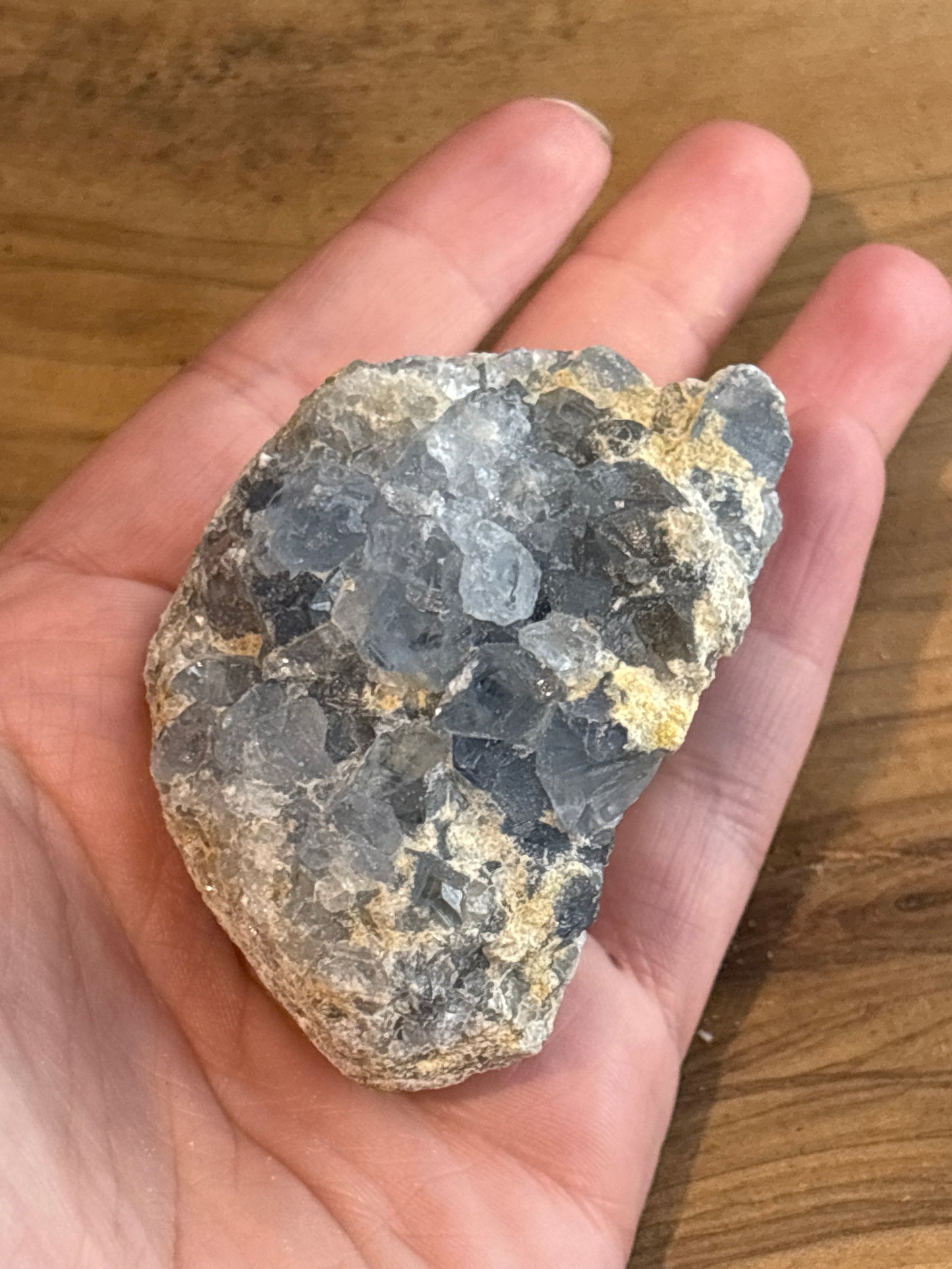 Géode Célestine 211g- 227g