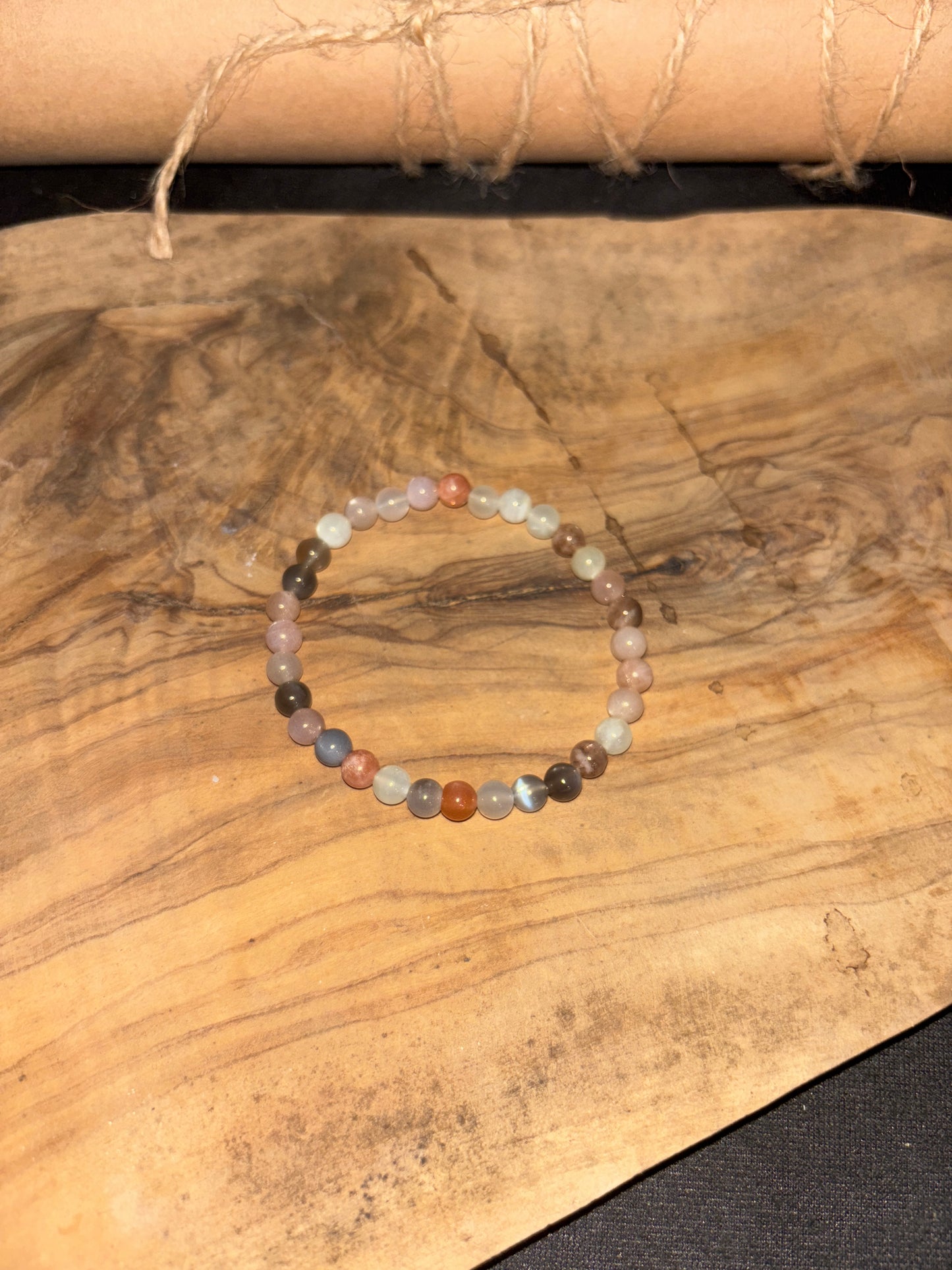 Pierre de Lune Multicolore