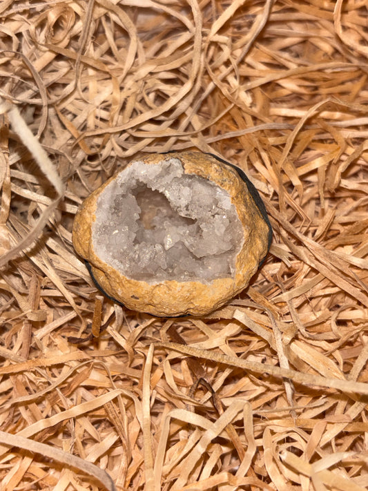 Mini géode quartz