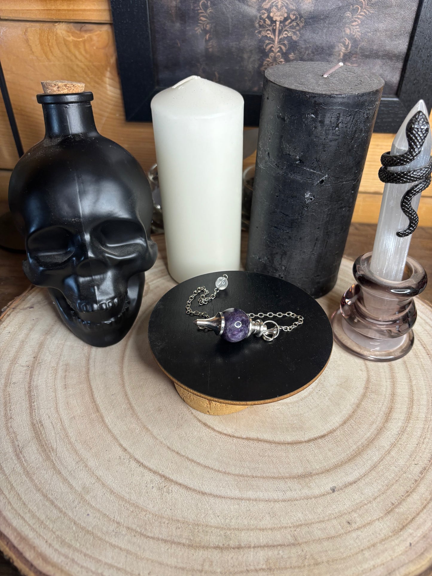 Pendule boule Améthyste