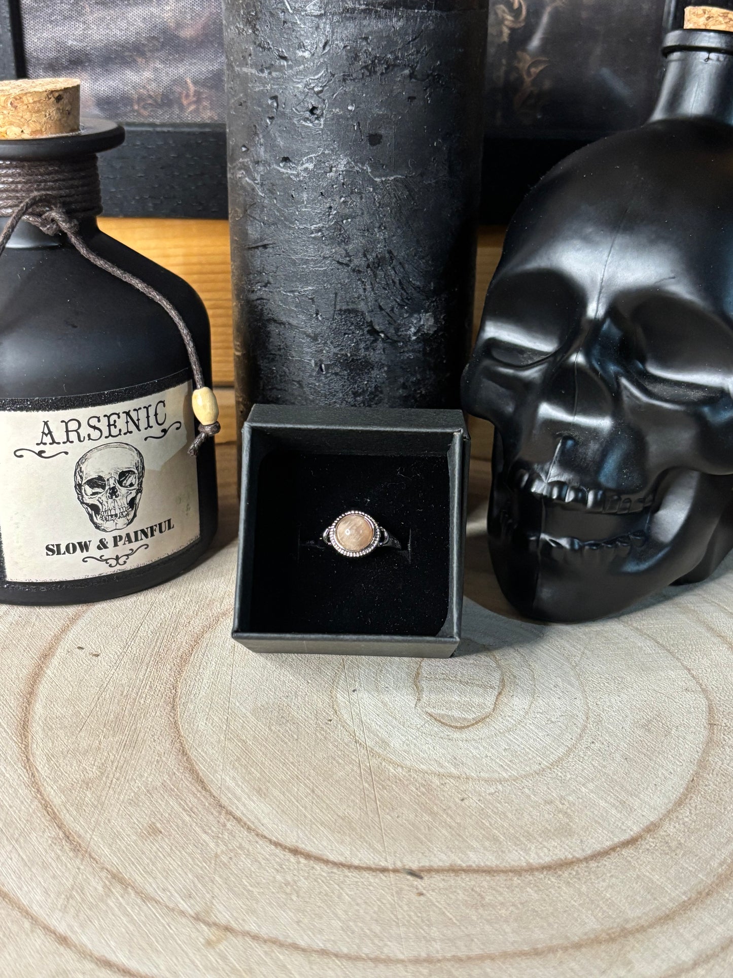 Bague pierre de soleil