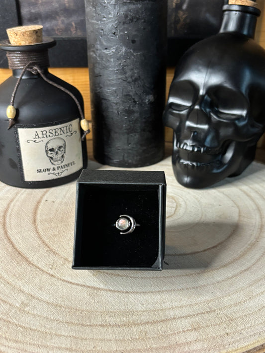 Bague Lune Labradorite