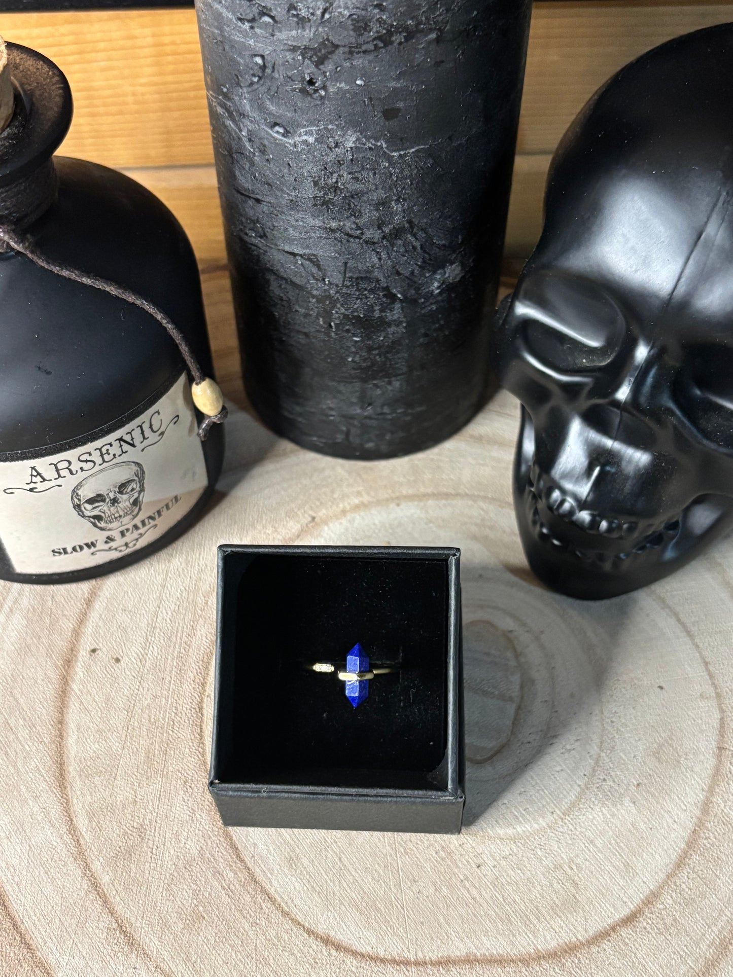 Bague  or Lapis-Lazuli