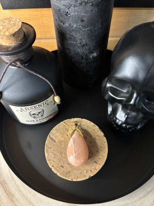 Pendentif Goutte Pierre de Soleil