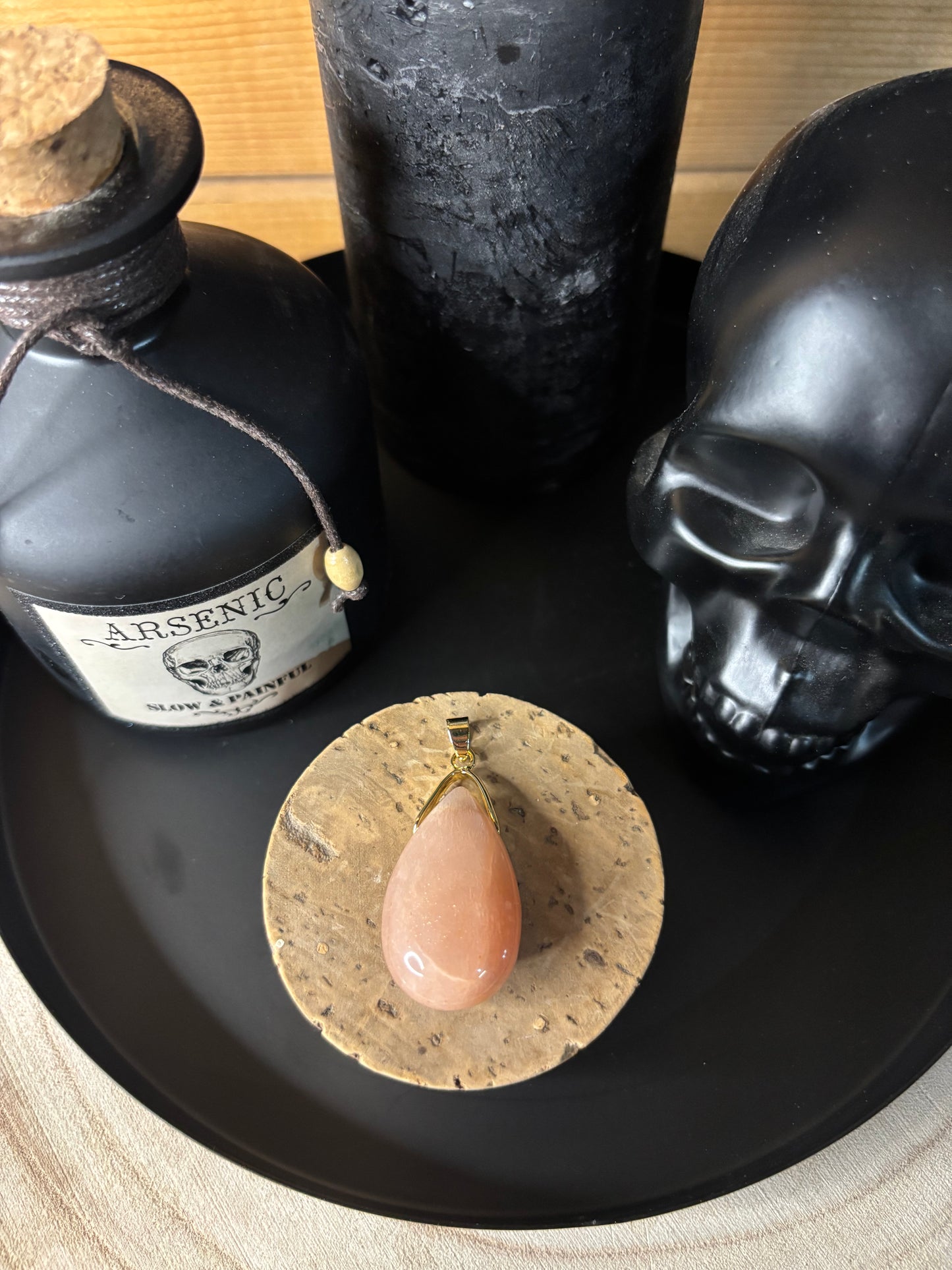 Pendentif Goutte Pierre de Soleil