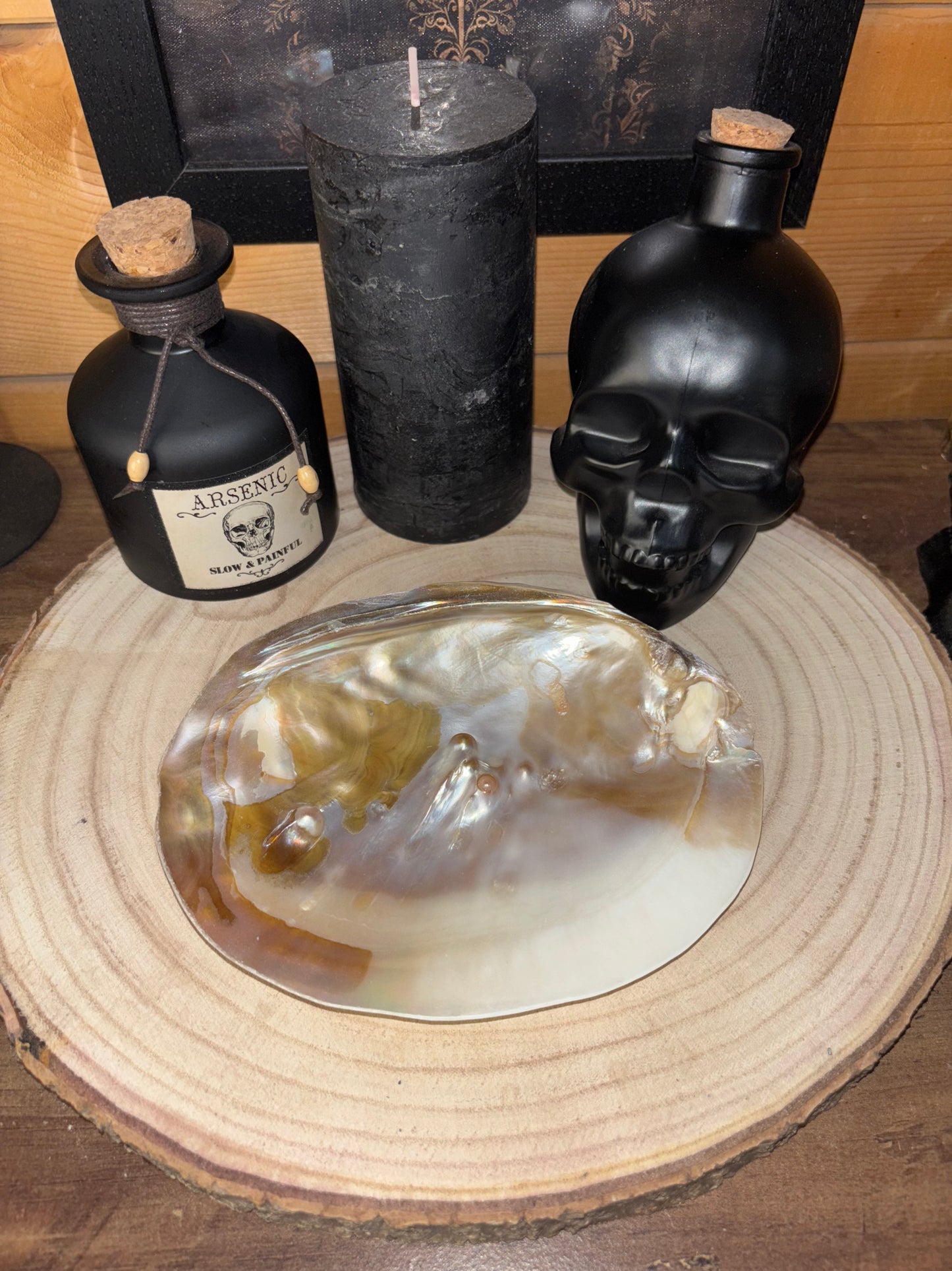 Coquille d’huître perlée